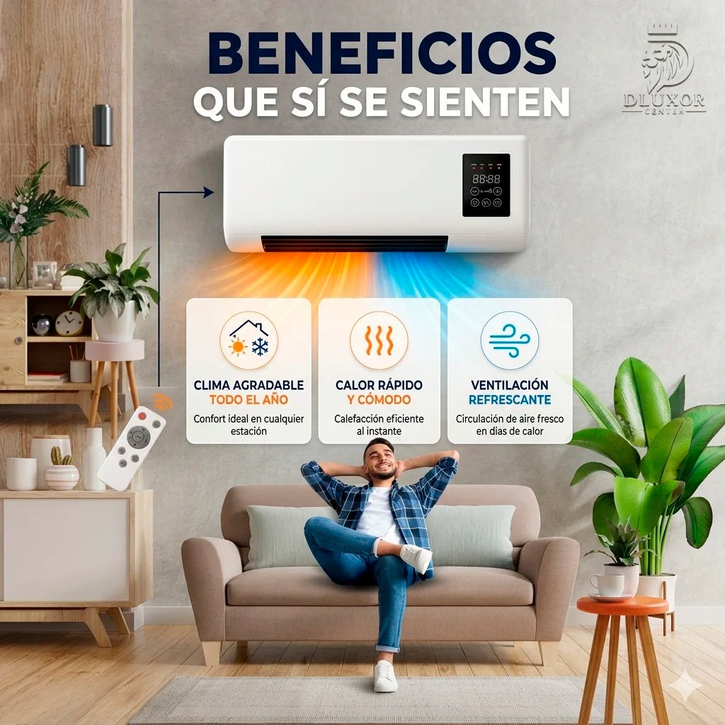 AIRE ACONDICIONADO Y CALEFACTOR 2 en 1