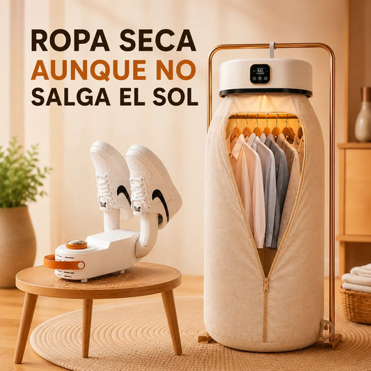 Combo Smart Dry  Secador de Ropa y Zapatos