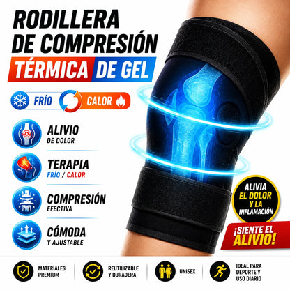 RODILLERA DE COMPRESION Térmica de Gel